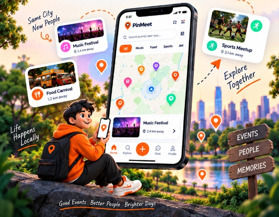 PinMeet Mobile Live App and 3D Avatar