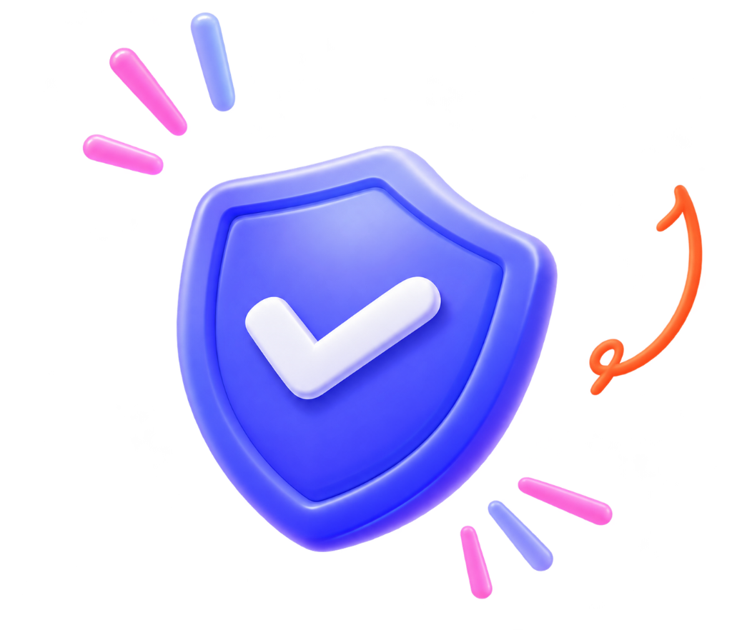 Large Trust Shield Illustration